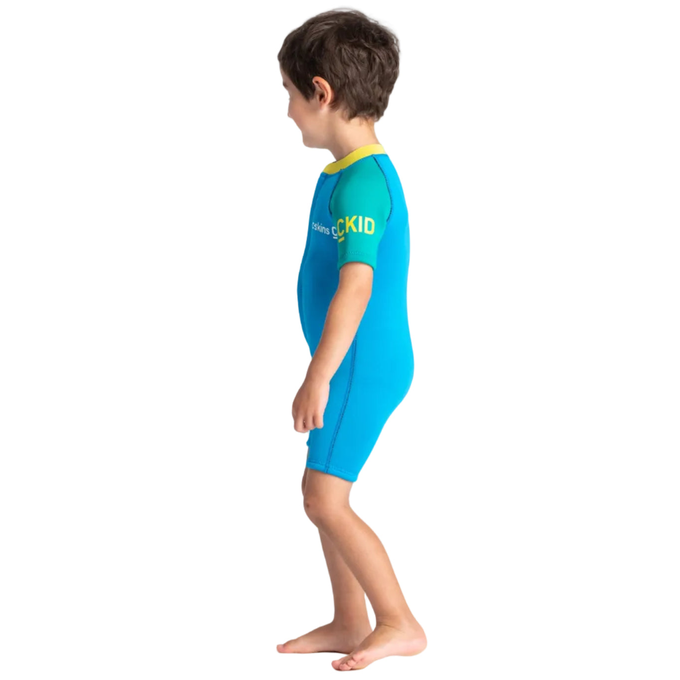 C Skins C-Kids Toddler Shorty Wetsuit - Cyan / Green
