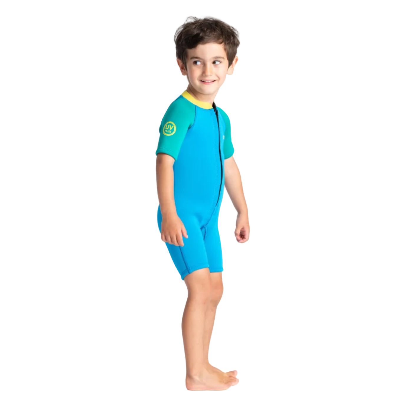 C Skins C-Kids Toddler Shorty Wetsuit - Cyan / Green