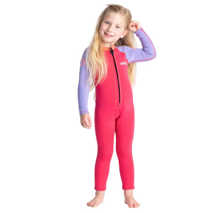 C Skins C-Kid Toddler Wetsuit in Coral/Lilac