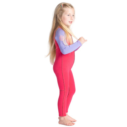 C Skins C-Kid Toddler Wetsuit in Coral/Lilac
