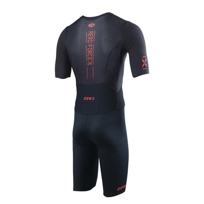 ZONE3 Aeroforce-X II Men's Short Sleeve Trisuit - Black