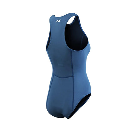 ZONE3 Women's Yulex 1.5mm Sleeveless Front Zip Swimsuit - Navy