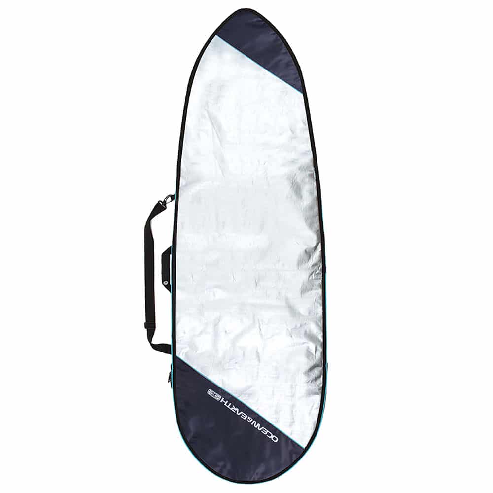 Ocean & Earth Basic Barry Fish Board Cover - Red - Full View