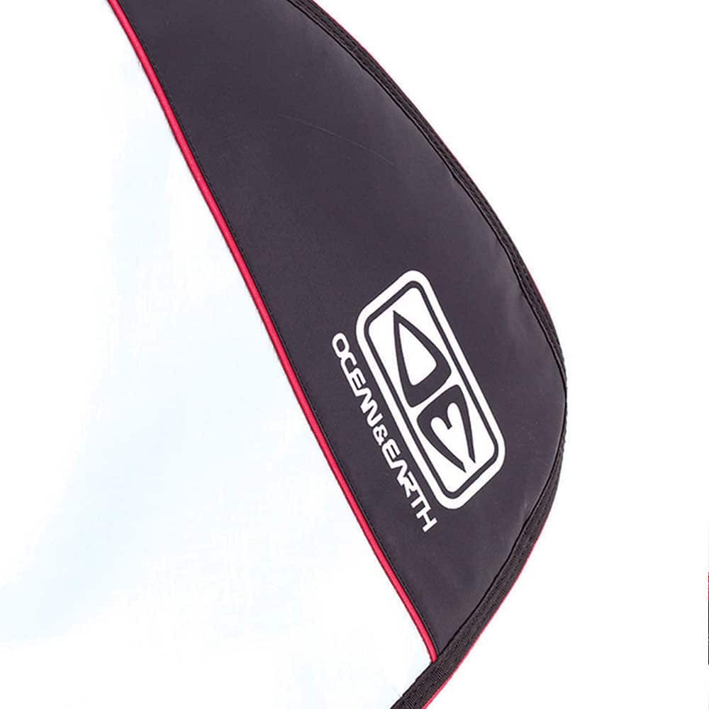 Ocean & Earth Barry Basic 5mm Fish Board Bag - Red - nose