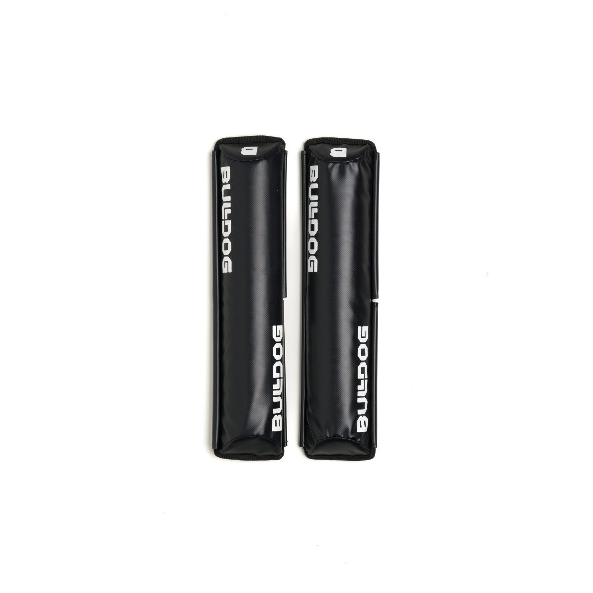 Bulldog Areo Roof Rack Pads in Black - Full View