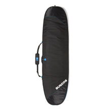 Bulldog Mini Mal 5mm Core Board Bag - Black/Cyan - Full View