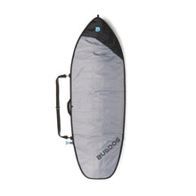 Bulldog Essential Fish 5mm Core Board Bag - Grey/Cyan - Full View