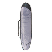 Bulldog Essential Longboard 5mm Core Board Bag - Grey/Cyan - Full View