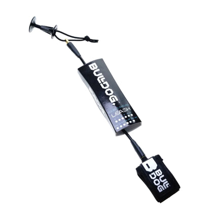 Bulldog Bodyboard Wrist Coil Leash - Black