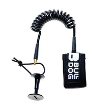 Bulldog Bodyboard Wrist Coil Leash - Black/White