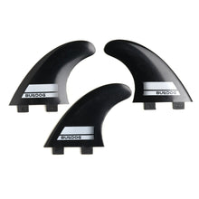 Bulldog Moulded Thruster Twin Tab Fins - Set 3 - Full View