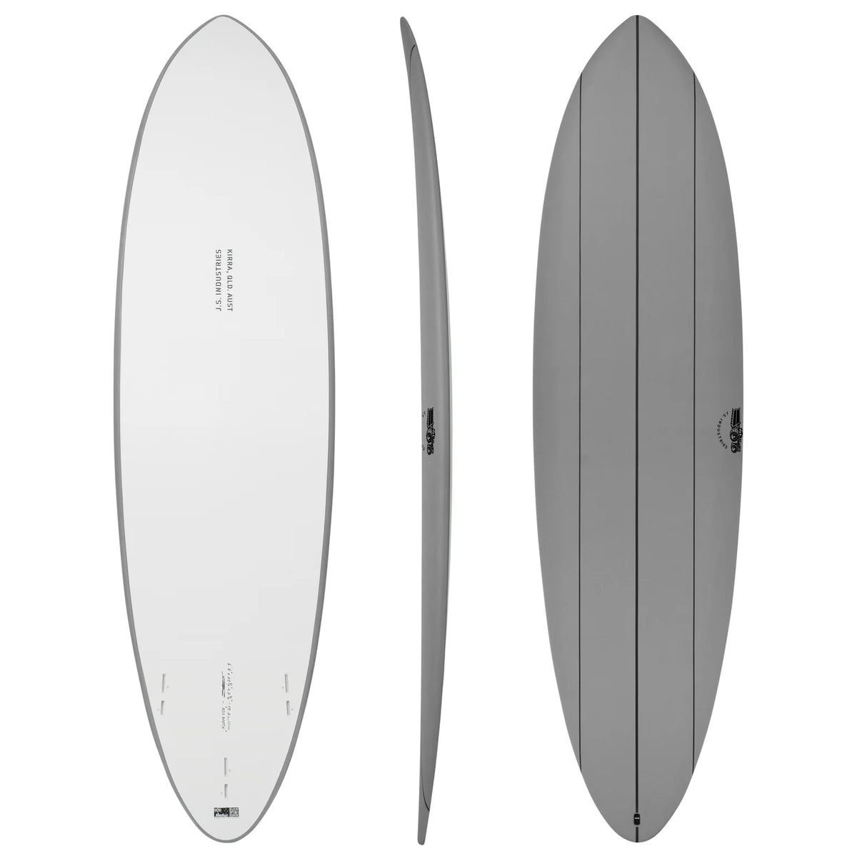 Planche de surf souple JS Big Baron - Grey