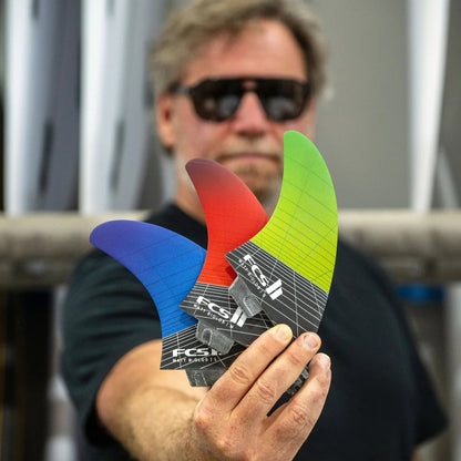 FCS II Matt Biolos PC Carbon Tri Fins - Large