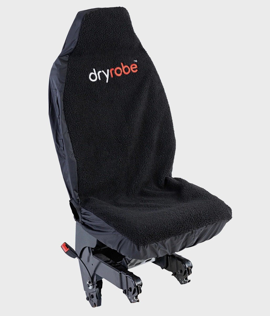 Dryrobe Single Car Seat Cover in Black / Grey