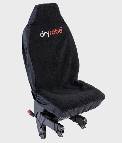 Dryrobe Single Car Seat Cover in Black / Grey