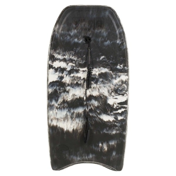 Vision Slab Pro Slick 100% Recycled Bodyboard in Black/White Marble