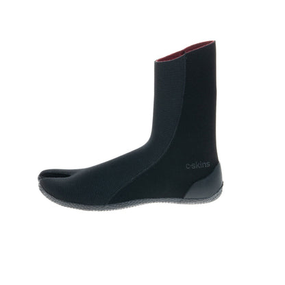 C-Skins Blackout 3mm Adult Split Toe Wetsuit Boots - Black