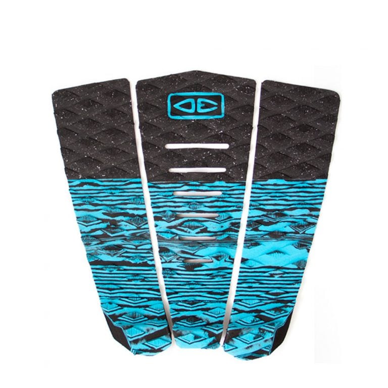 Ocean and Earth Blazed Grip Tail Pad - Black/Blue - Full View