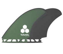 Futures Britt Merrick Twin Fins - Green/Grey