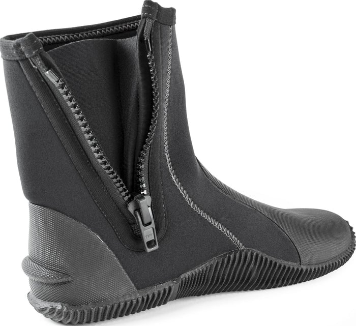 Cressi Isla 7mm Zip Boots - Black