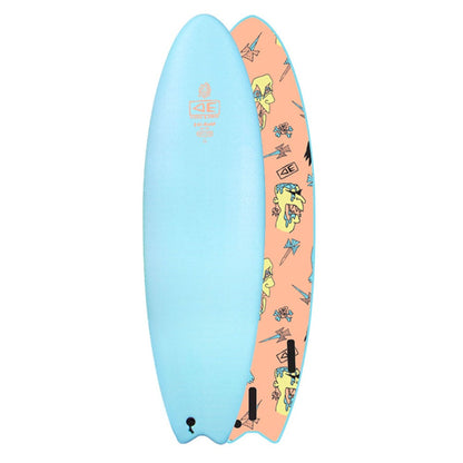 Ocean & Earth 7ft Ezi Rider Brains Foam Surfboard - Blue