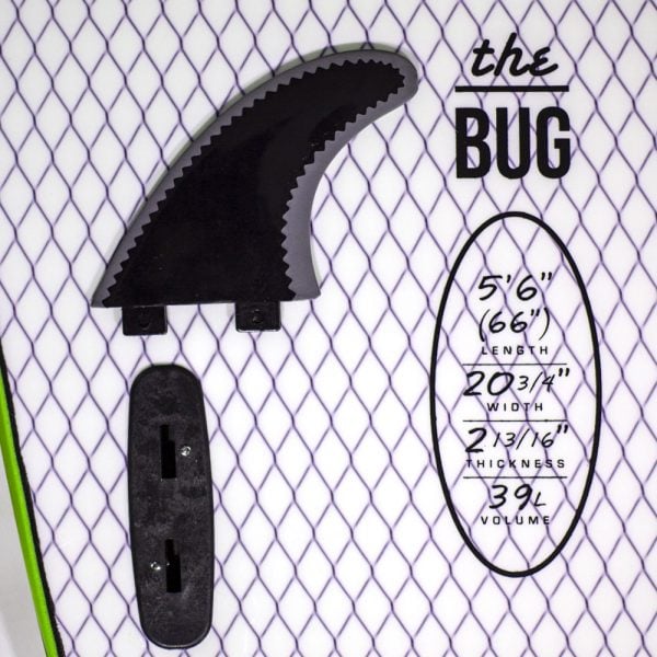 Ocean & Earth 5ft 6 Bug Mini Softboard in Navy