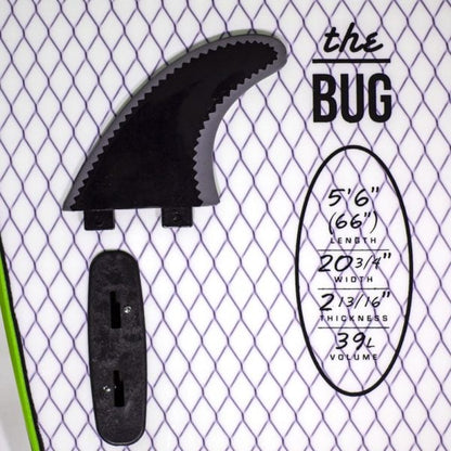 Ocean & Earth 5ft 6 Bug Mini Softboard in Navy