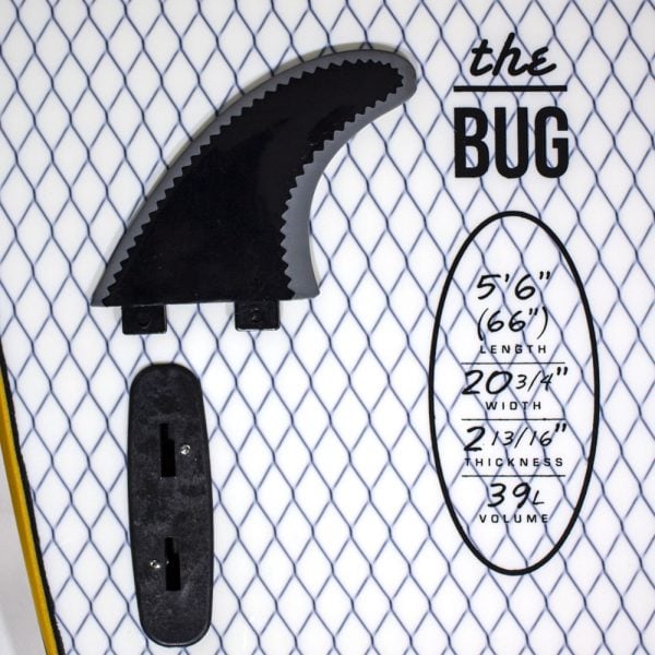 Ocean & Earth 5ft 6 Bug Mini Softboard in Orange