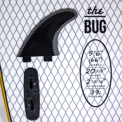 Ocean & Earth 5ft 6 Bug Mini Softboard in Orange
