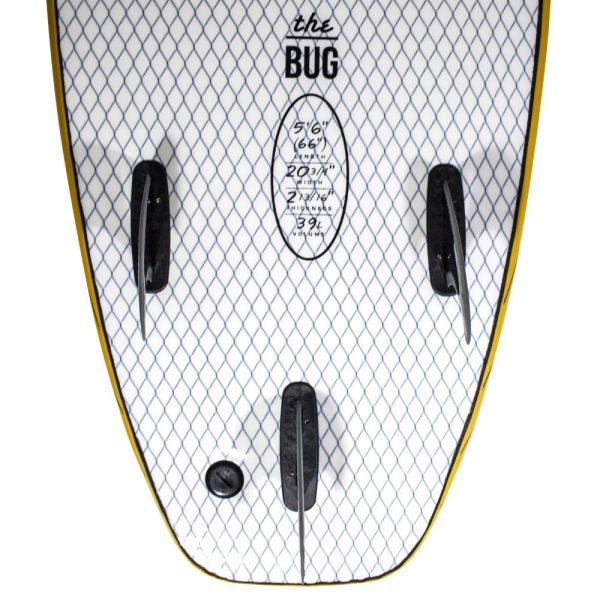 Ocean & Earth 5ft 6 Bug Mini Softboard in Orange
