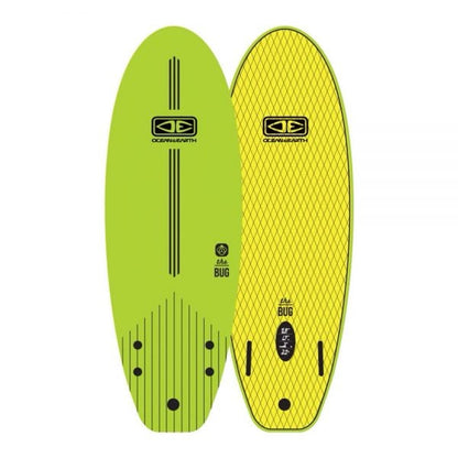 Ocean & Earth 5ft 2 Bug Mini Softboard in Lime