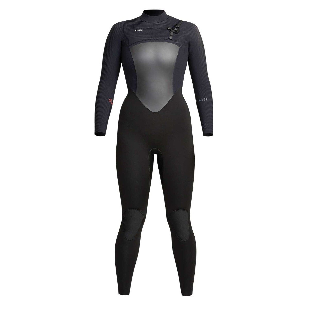 Xcel Infiniti X2 5/4mm Womens Winter Wetsuit - Black  - Front