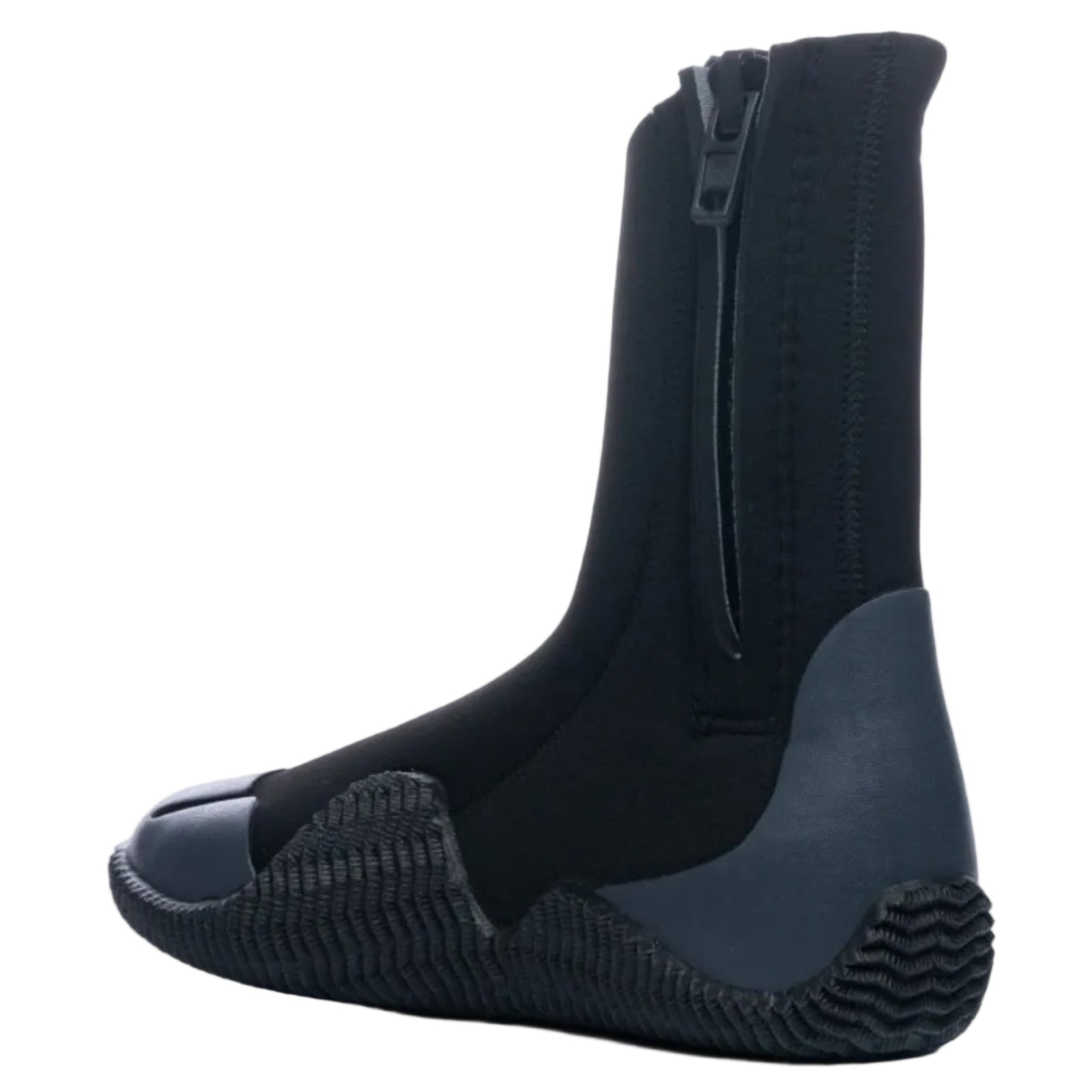 C-Skins Legend 5mm Zipped Round Toe Wetsuit Boots - Black/Charcoal
