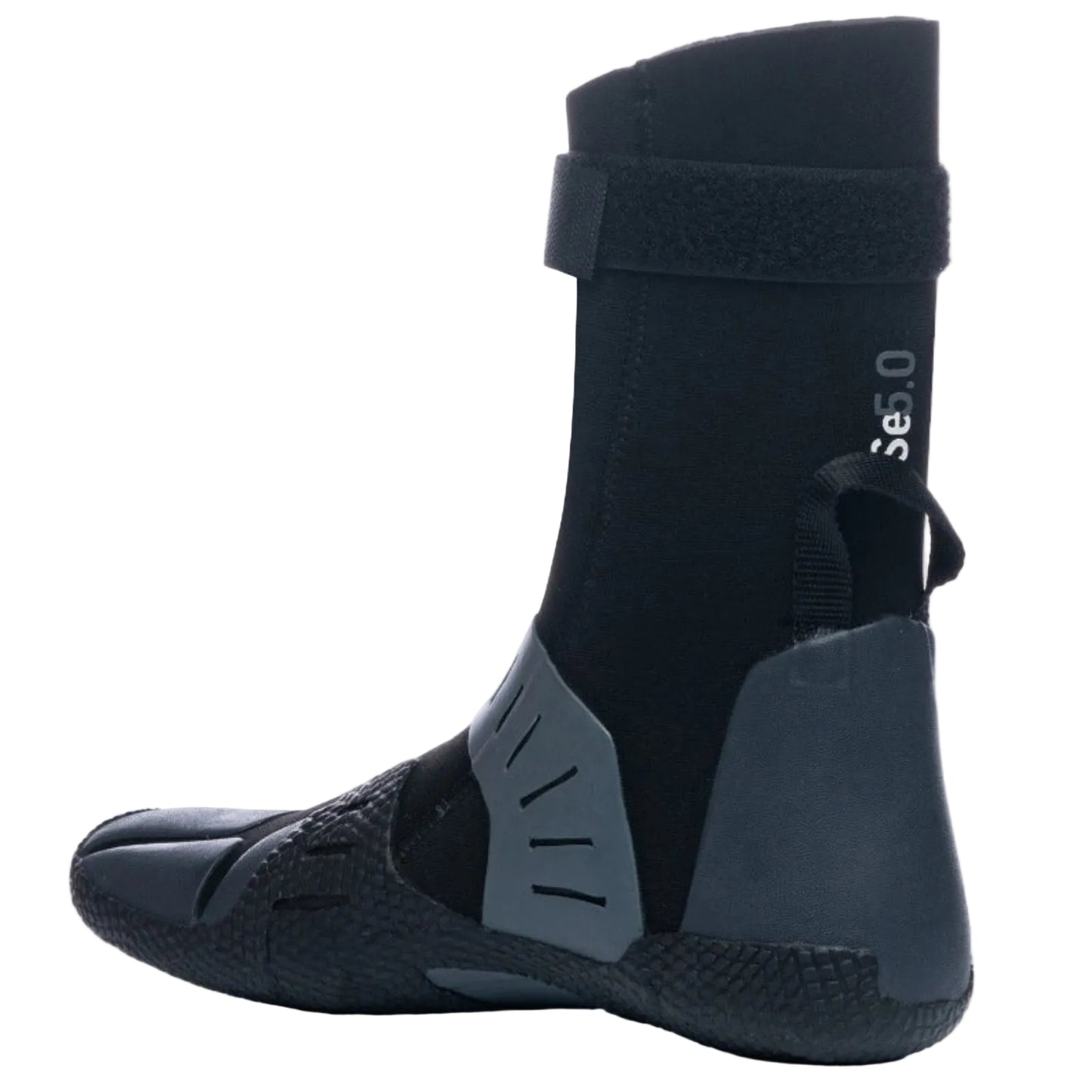 C-Skins Session 5mm Adult Round Toe Boots - Black/Charcoal