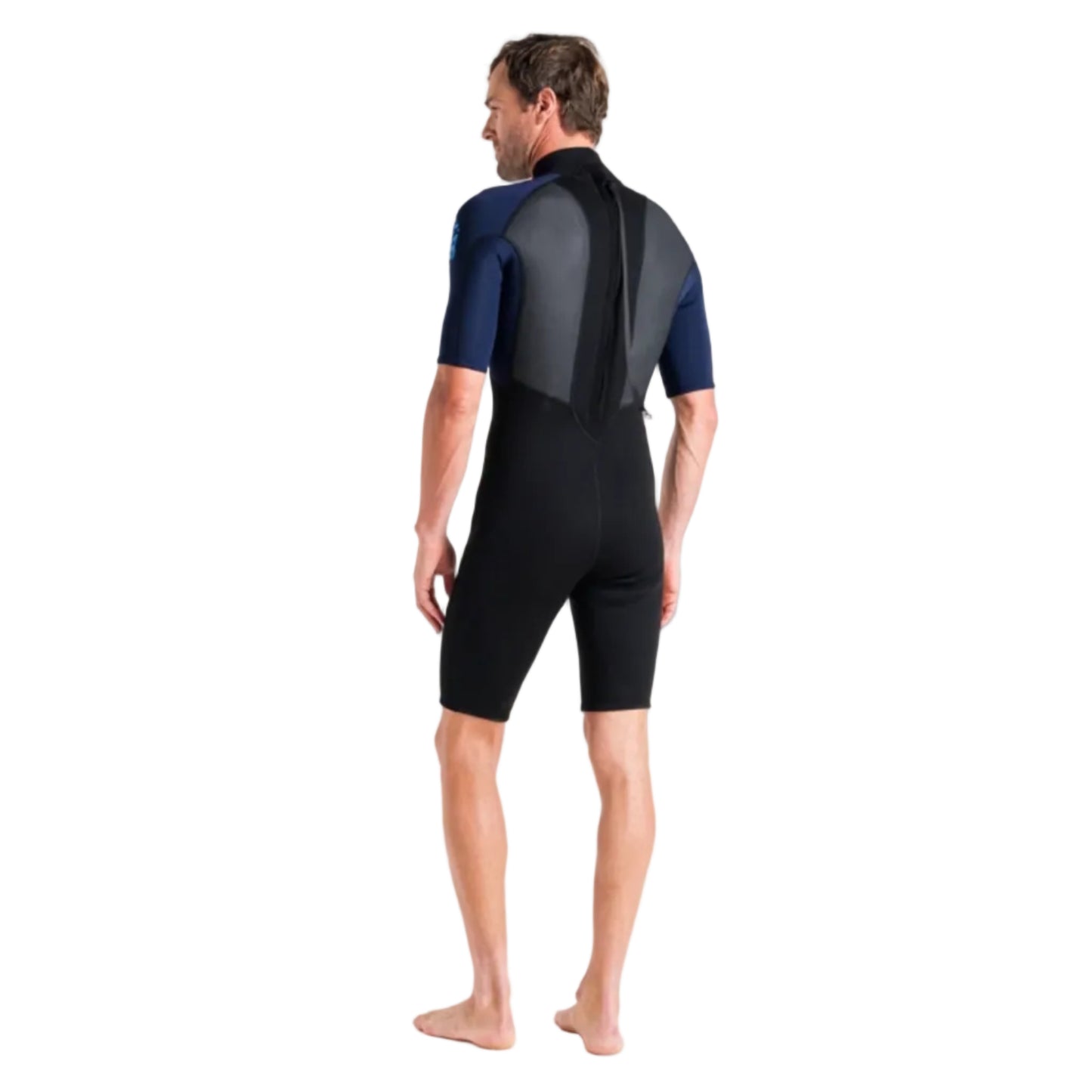 C-Skins Element 3/2mm Men's Shorty Wetsuit 2026 - Black/Slate/Cyan
