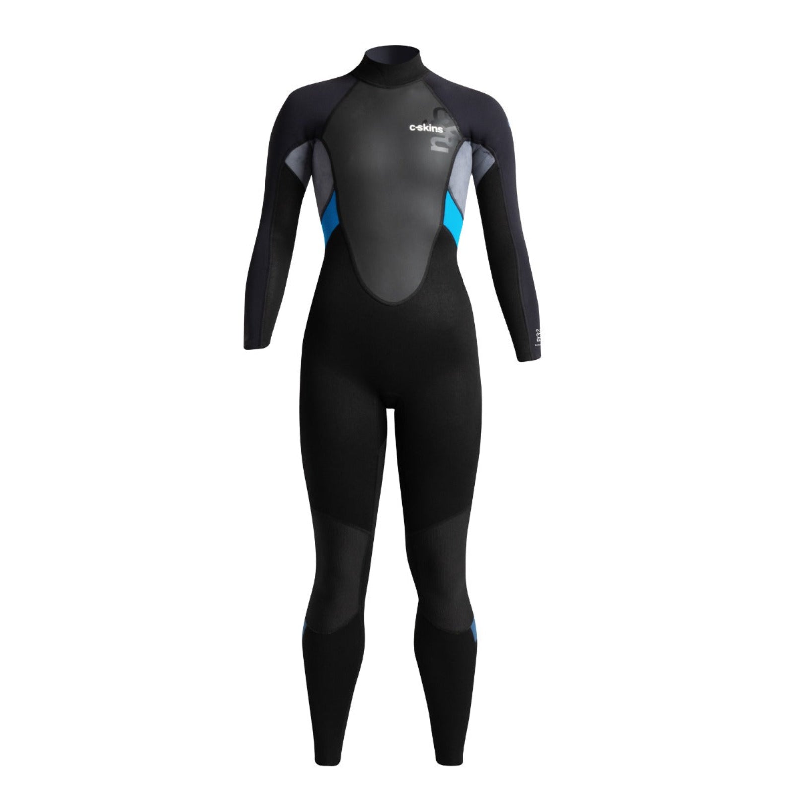 C-Skins Element 3/2mm Women's Summer Wetsuit - Raven/Black