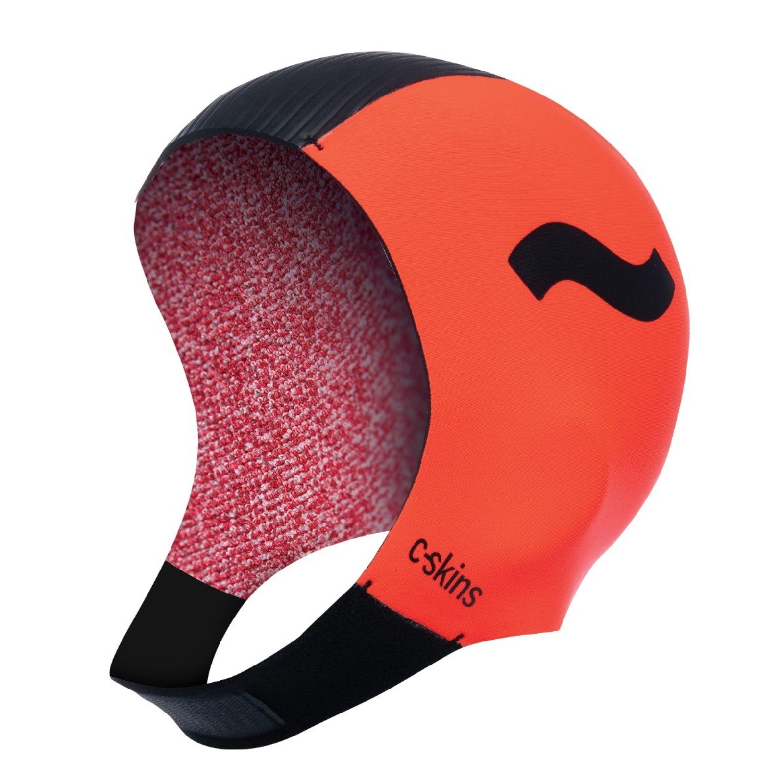 C-Skins Research Freedom 3mm Unisex Swim Cap - Orange/Black