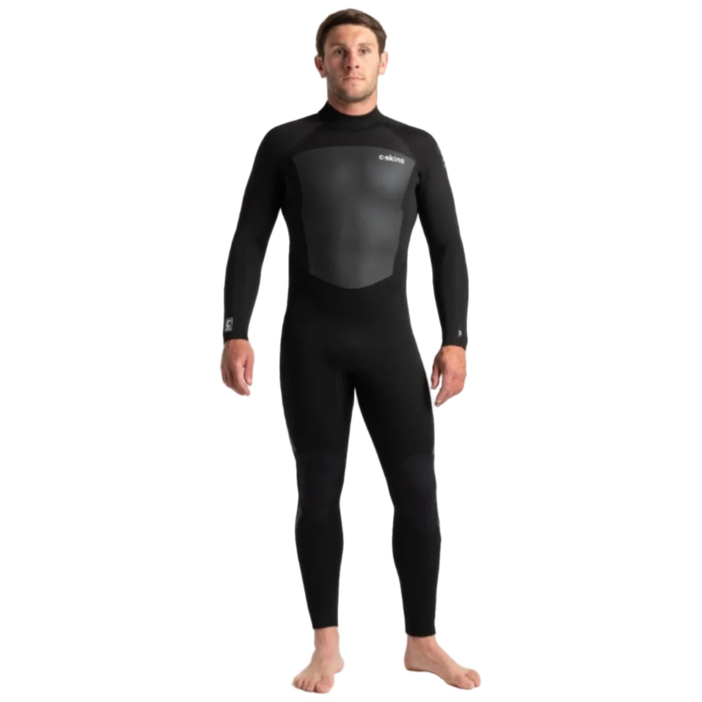 C-Skins Legend 5/4mm Back Zip Wetsuit 2025 - Black / Anthracite