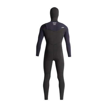 C-Skins NuWave Session 5/4/3mm Men's Hooded Wetsuit 2025 - Black / White