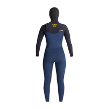 C-Skins NuWave Solace 5/4/3mm Women's Hooded Wetsuit 2025 - Bluestone/Black X/Saffron