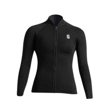 C-Skins NuWave Solace Lite 1/5mm Womens FL Long Sleeve Vest - Black