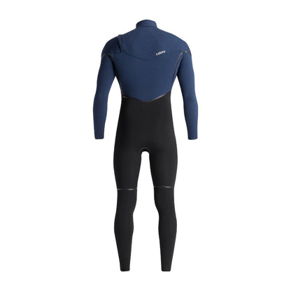 C-Skins NuWave Wired 5/4mm Men's Liquid Skin Chest Zip Wetsuit 2025 - Black/Bluestone X/Cool Green