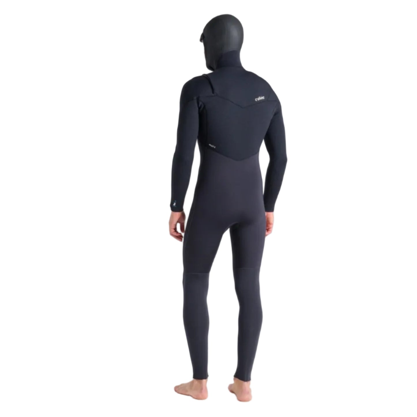 C-Skins ReWired 5/4mm Men's Hooded Chest Zip Wetsuit 2026 - Anthracite / Black