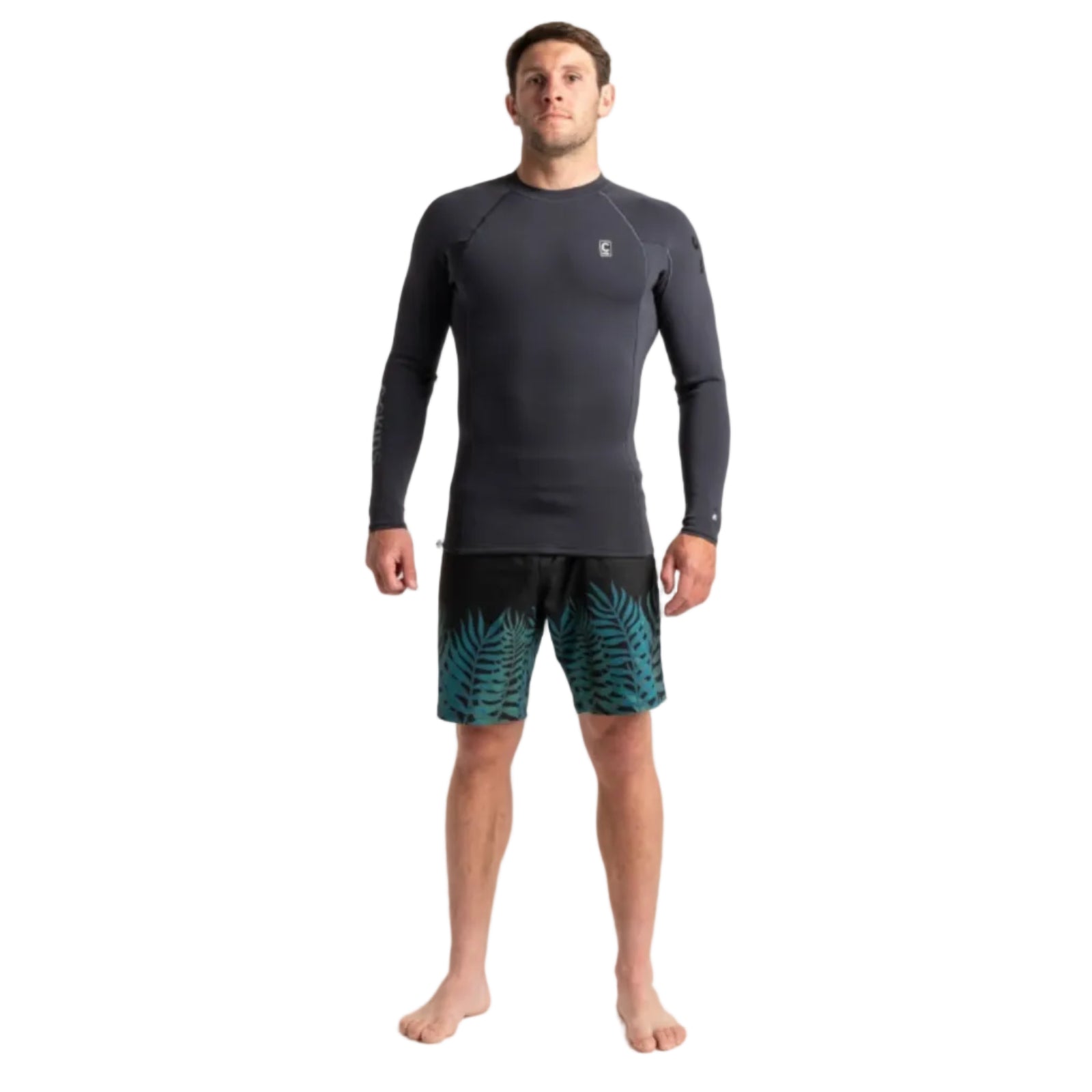 C-Skins Session 2/2mm Long Sleeve Vest - Black