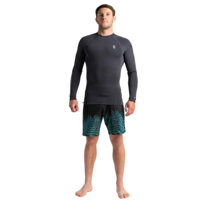 C-Skins Session 2/2mm Long Sleeve Vest - Black