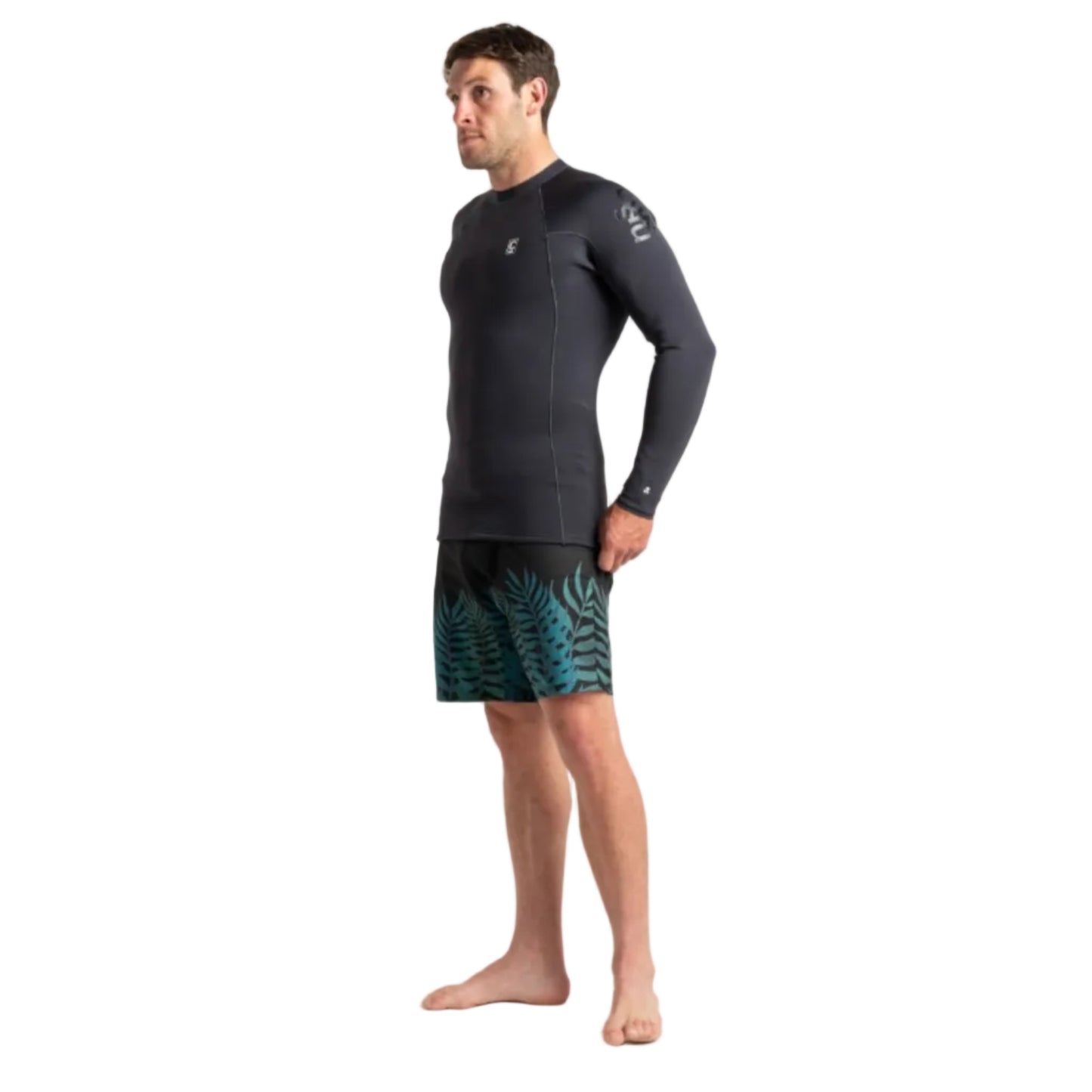 C-Skins Session 2/2 LS Vest - Black