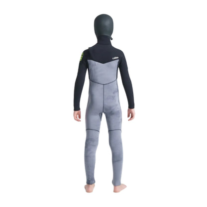 C-Skins Session 5/4mm Youth Hooded Wetsuit 2025 - Black Tie Dye