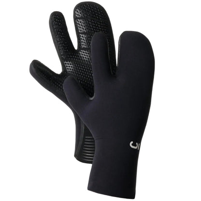 C-Skins Wired+ 5mm Lobster Wetsuit Gloves - Black