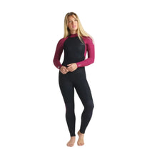 C-Skins Surflite 4/3mm Women's Wetsuit 2025 - Black / Wine