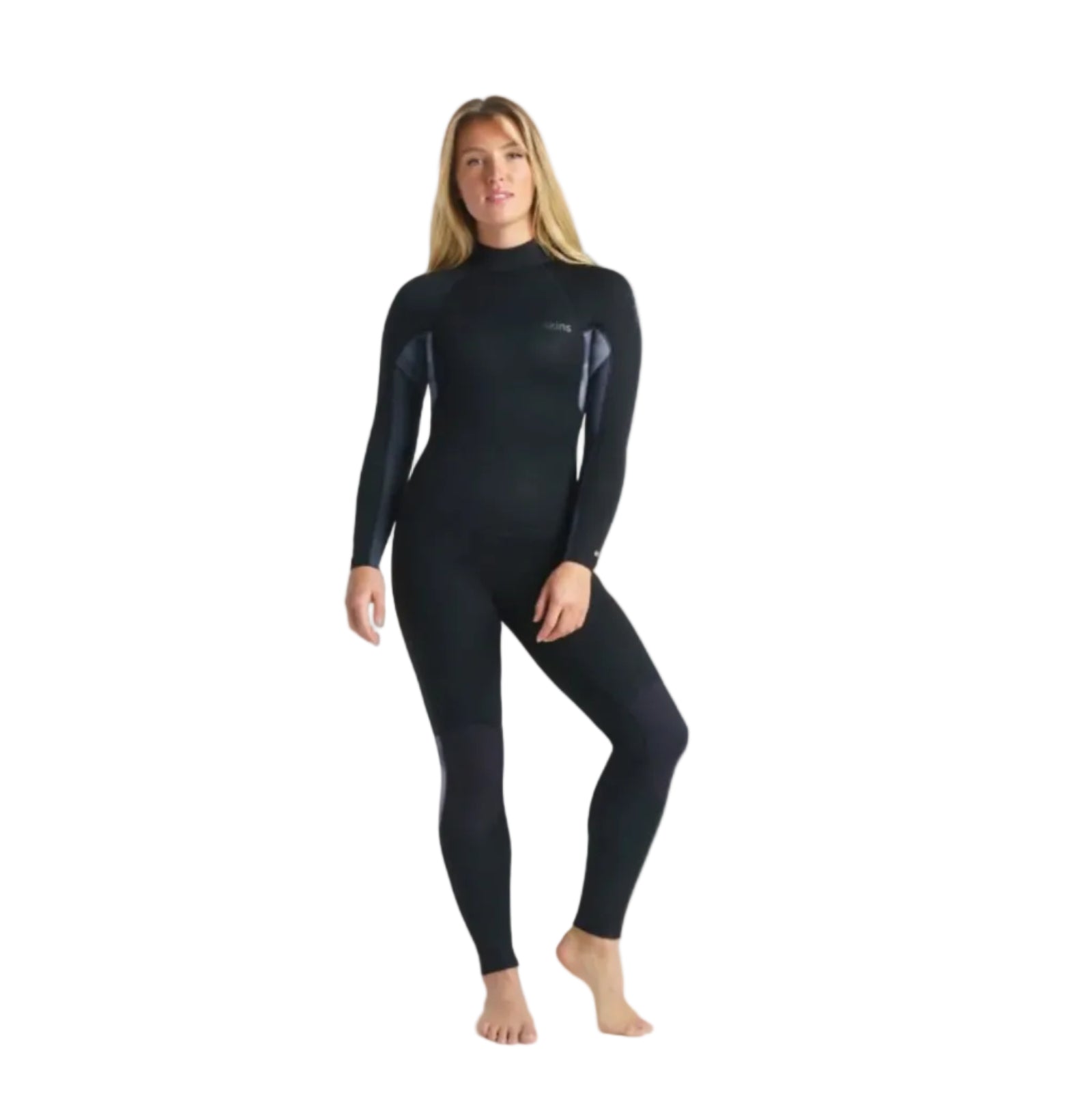 C-Skins Surflite 5/4mm Women's Back Zip Wetsuit 2025 - Black / Tie Dye